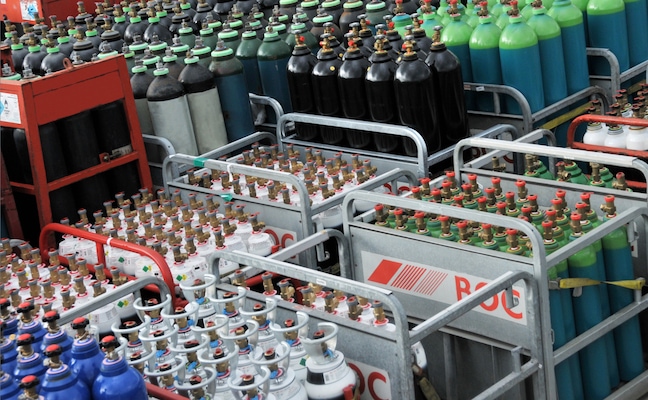 Cylinder rental & delivery | About us | BOC Gases